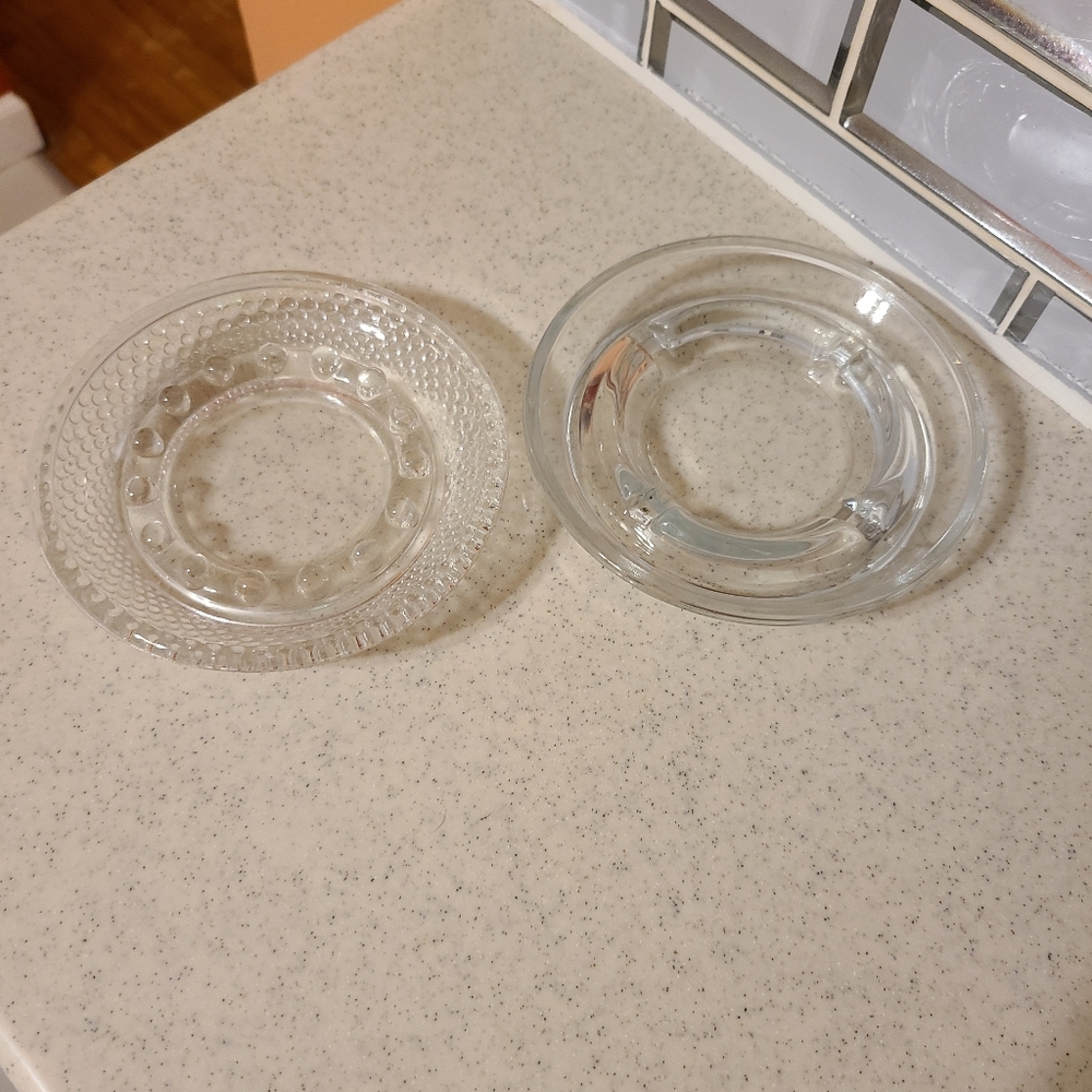 2 fancy small Ashtrays for sale